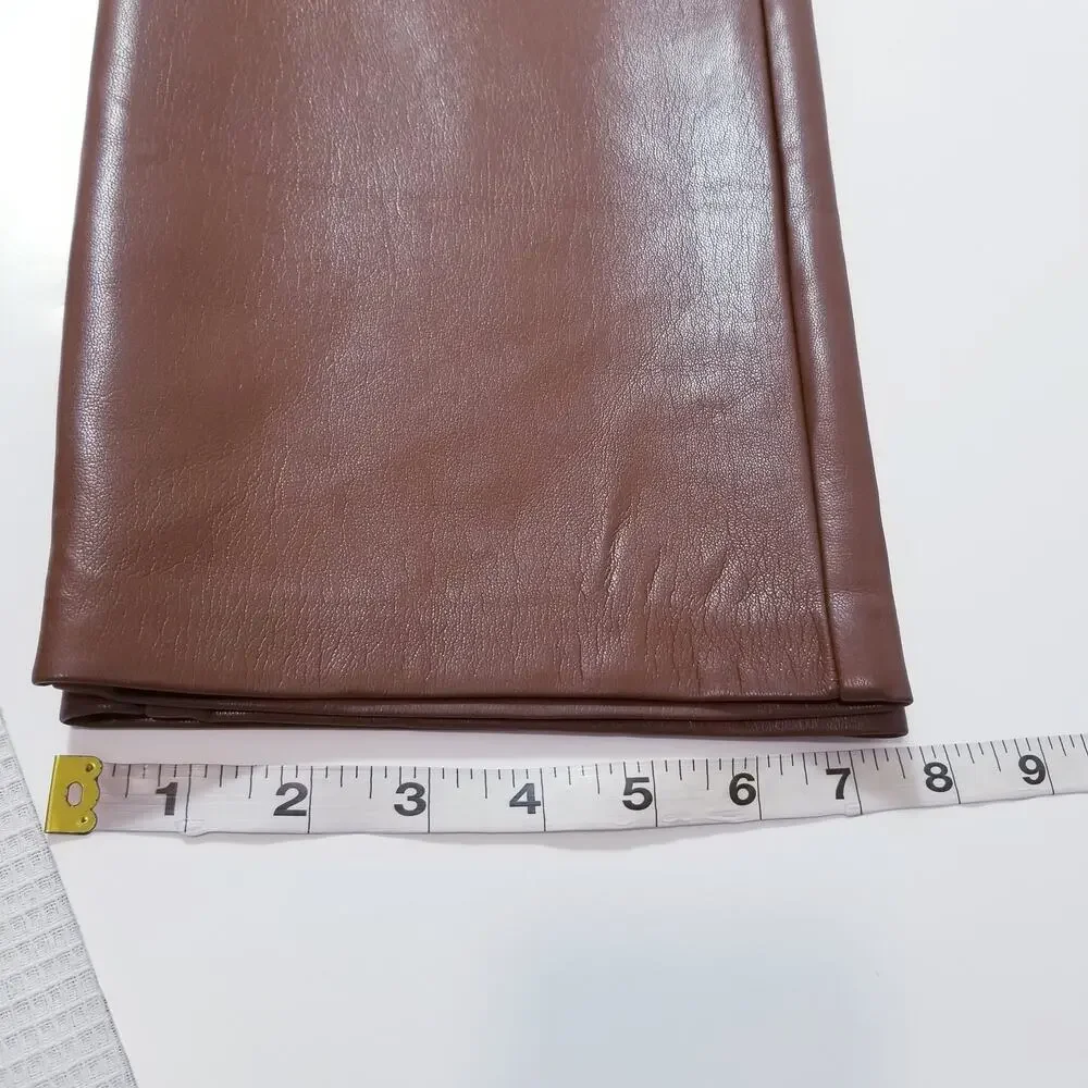 Aritzia Wilfred Soft Vegan Leather High Waisted Pants - Picture 9 of 13